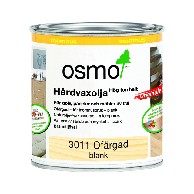 HÅRDVAXOLJA 3011 OSMO ORIGINALET BLANK 0,375L | Beijerbygg Byggmaterial